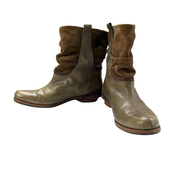 Patagonia Women's Addie Boot Peat Brown Slouch Leather and Suede Size 9.5 - Picture 3 of 8